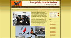 Desktop Screenshot of gieldaptakow.com