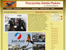 Tablet Screenshot of gieldaptakow.com